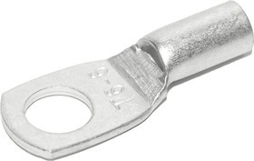 Наконечник кабельный KL-T-00606 с контрольным отверстием 6мм2/М6 (упк=100шт)