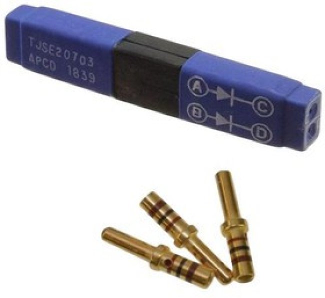 TJSE22702, ELECTRONIC SPLICE, 4POS, SIZE 22