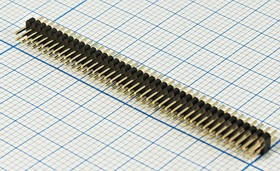 Штырьевой соединитель PLL, шаг P1.27x1.27, контакты 80P, [PLLD80]