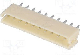 NX2504-10SMS, Провод-плата, гнездо, "папа", A2506, 2,5мм, PIN: 10, THT, 250В, 3А