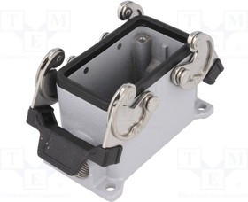 CHV16G, Корпус: для разъемов HDC, C-TYPE, размер 77.27, IP66, PG21, прямой