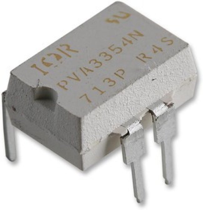 PVA1354NPBF, МОП-транзисторное реле, 100В, 375мА, 5Ом, SPST-NO PVA1354NPBF, МОП-транзисторное реле, 100В, 375мА, 5Ом, SPST-NO