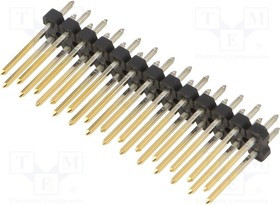 SLLP2.139.26S, Штыревая планка, штыревой, "папа", PIN: 26, прямой, 2,54мм, THT