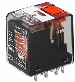 PT570524, Industrial Relays 4P SLDR TST BTN 24AC