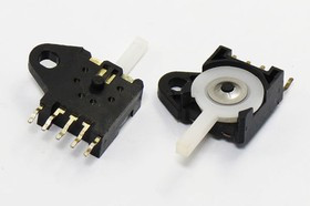 Микропереключатель , размер 11x 6 x12, 0.1А, переключение (ON)-OFF-(ON), CDR-3303