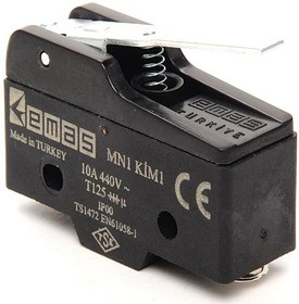 MN1KIM1, Микропереключатель 10А 250VAC с лапкой
