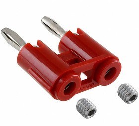 108-0252-001, Test Plugs & Test Jacks BANANA PLUG DUAL RED 108-0252-001, Test Plugs & Test Jacks BANANA PLUG DUAL RED