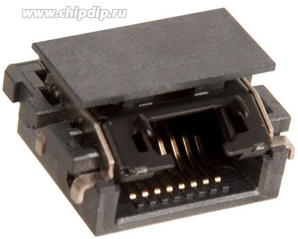 (12014-00693900) коннектор ASUS LAN JACK 8P 3.6H STD SUNK R/A