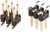 M20-8760442, Headers &amp; Wire Housings 04+04 DIL VERTICAL SMT HEADER GOLD+TIN