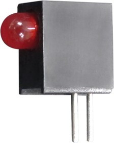 L-710A8EW/1ID, L-710A8EW/1ID, Red Right Angle PCB LED Indicator, Through Hole 2.5 V