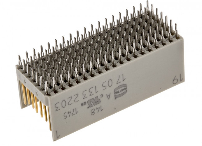 17051332203, Hard Metric Connectors 133P MALE MODULE CMPCT PCI TYPE B19