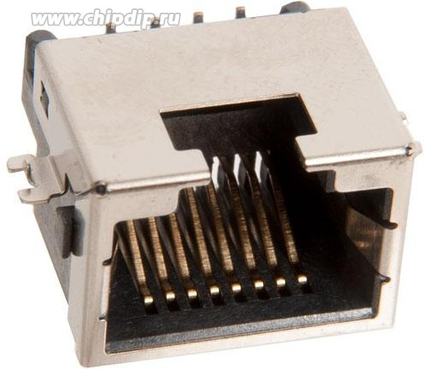 (12014-00692000) коннектор ASUS LAN JACK 8P 6.4H REV SUNK R/A