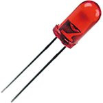 L-1593IT, Светодиод красный 30° d=5мм 80мКд 625нМ