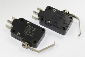 Микропереключатель, размер 42x 8 x22, 2А, переключение ON-(ON), размер концевика L31, МИ3А