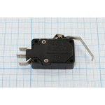 Микропереключатель, размер 42x 8 x22, 2А, переключение ON-(ON), размер концевика L31, МИ3А