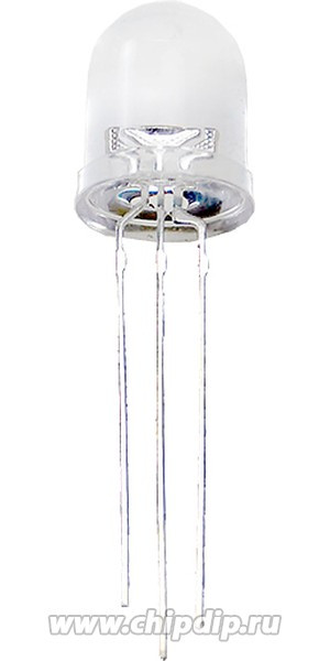 ARL3-10003UBGС/3L, светодиод синий-зеленый, 10 мм