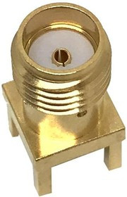 82_SMA-50-0-1/111_NE, RF Connectors / Coaxial Connectors SMA straight PCB jack(f)