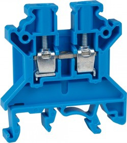 Клемма проходная винтовая OptiClip CTS-2.5-I-BU- 24A-(0.2-2.5) син. КЭАЗ 289772