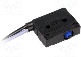 CROUZET83186003, Микропереключатель SNAP ACTION, SPDT, 6A/250ВAC, ON-(ON), Пол: 2