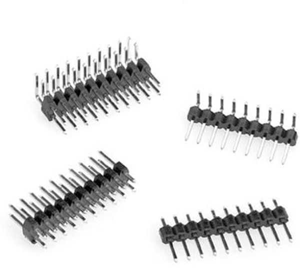 2303-6111TG, Headers &amp; Wire Housings 3P STRT 1 ROW GOLD