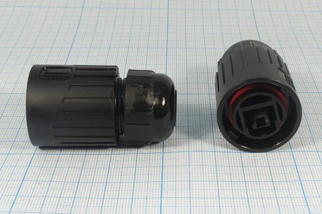 Штекер телефонный 8P8C корпус герметичный, на кабель, RJ45F6; №10909 штек телеф 8P8Cкорпус гермет\\каб\RJ45F6 Штекер телефонный 8P8C корпус герметичный, на кабель, RJ45F6; №10909 штек телеф 8P8Cкорпус гермет\\каб\RJ45F6