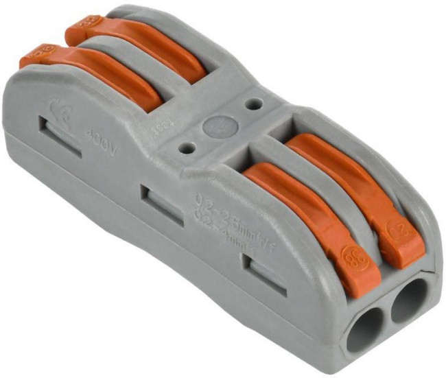 Клемма строительно-монтажная СМК 222-4122 IEK UKZ20-4122-050 Клемма строительно-монтажная СМК 222-4122 IEK UKZ20-4122-050