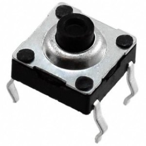 MJTP1119, Tactile Switches 6mm PC MOUNT MJTP1119, Tactile Switches 6mm PC MOUNT