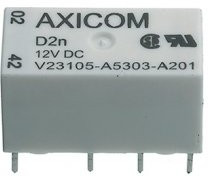 8-1393792-8, V23105-A5003-A201, реле 2 Form C 12В 3A/250В(лин.,25)