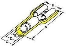 19606-0006, Terminals FEMALE QUICK DISCON 10-12AWG