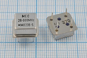 Кварцевый генератор 28000, HALF, 5В, MO-23B-S, T/CM