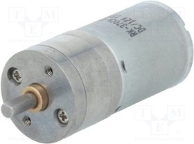 POLOLU-3227, Двигатель: DC, с редуктором, Medium Power, 12ВDC, 2,1А, 20,4: 1