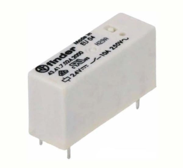 43.41.7.024.2000, Реле 1 переключ. 24VDC, 10A/230VAC SPDT
