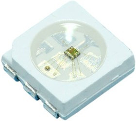 WS2815B, светодиод 12В RGB 5050 PLCC6 SMT белый (N5050-HOD100C) WS2815B, светодиод 12В RGB 5050 PLCC6 SMT белый (N5050-HOD100C)