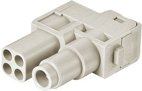 09140052741, Heavy Duty Power Connectors Han 70A Hybrid mod female 6-16mm