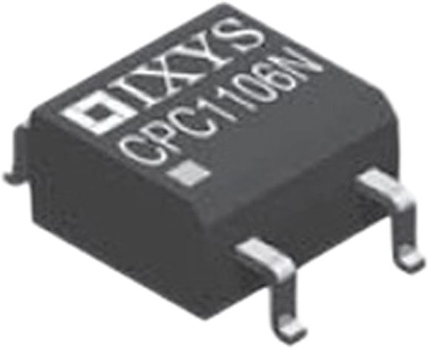 CPC1106N, Solid State Relays - PCB Mount 1-Form-B, 60V, 75mA 4-Pin SOP