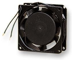 SF11580AT/1082HBL.GN, AC Axial Fan, серия Slimline, 115V, Square, 80 мм, 25 мм, Качения, 22 фут³/мин