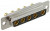 681M5W5203L001, D-Sub Mixed Contact Connectors STD POWER-D 5W5 40A VERT FEMALE 681M5W5203L001, D-Sub Mixed Contact Connectors STD POWER-D 5W5 40A VERT FEMALE