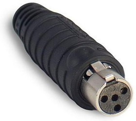 TA6FS20, XLR Connectors SLD Mini XLR Conn 6P FML 0.19" to 0.21"