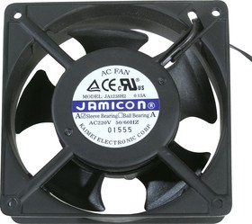 JA1238H2S0N-L (JA1238H2S010N- L-R)(провод) 220V (120х120х38) S(втулка) CFM85/dBA45 Jamicon вентилято