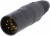NTR-NC5MXB, Вилка, XLR, "папа", PIN: 5, прямой, на провод, пайка, 7,5А, 3,5-8мм