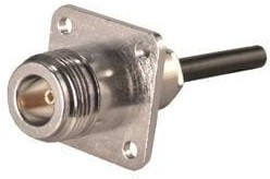 25_N-50-3-4/133_NE, RF Connectors / Coaxial Connectors N straight flange cable jack(f) 25_N-50-3-4/133_NE, RF Connectors / Coaxial Connectors N straight flange cable jack(f)