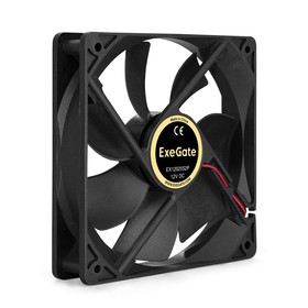 EX294048RUS, Вентилятор 12В DC ExeGate EX12025S2P (120x120x25 мм, Sleeve bearing (подшипник скольжения), 2pin (разъем 2.54), 1500RPM, 24dBA)