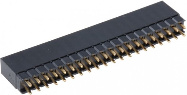 M20-6112045, PC / 104 Connectors 20+20P NON-STACK 2.54MM DIL