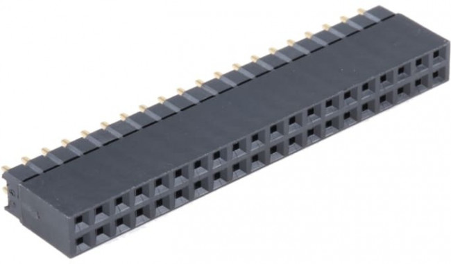 M20-6112045, PC / 104 Connectors 20+20P NON-STACK 2.54MM DIL