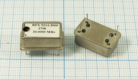Термокомпенсированный кварцевый генератор 20МГц, 1.5ppm/-10~+70C, гк 20000 \TCXO\FULL\SIN\ 5В\RFX921