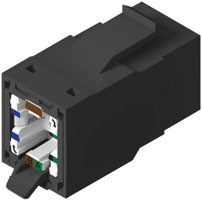 RV6IJ2UBK-B24, Modular Connectors / Ethernet Connectors INDUS REVConn CAT6 Jack Black RV6IJ2UBK-B24, Modular Connectors / Ethernet Connectors INDUS REVConn CAT6 Jack Black