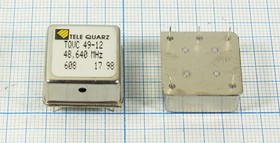 Управляемый напряжением (VCXO) кварцевый генератор 48.64МГц, гк 48640 \VCXO\20x20x10\ \\TQVC49-12\ Управляемый напряжением (VCXO) кварцевый генератор 48.64МГц, гк 48640 \VCXO\20x20x10\ \\TQVC49-12\