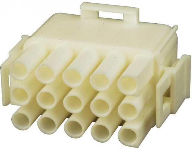 MX-42021-15C, Вилка, Разъем MLX, MLX, "папа" / "мама", PIN 15, без контактов