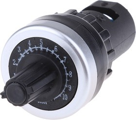 M22-R10K, 10 кОм, 0.5 Вт, IP66, Потенциометр