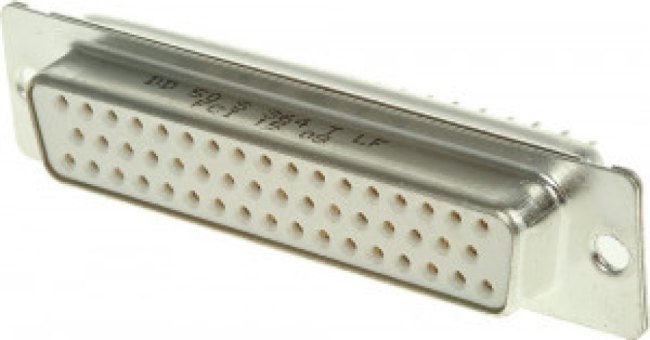 DD50S364TLF, D 50 Way Through Hole D-sub Connector Socket, 2.76mm Pitch